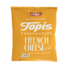 چیپس پنیر فرانسوی تاپیس 65 گرمی*